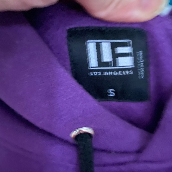 LF Los Angeles Cold Shoulder Sweater Hoodie Small - Picture 4 of 6